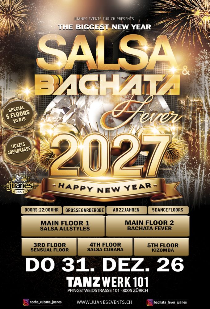 Salsa & Bachata Fever New Year Party