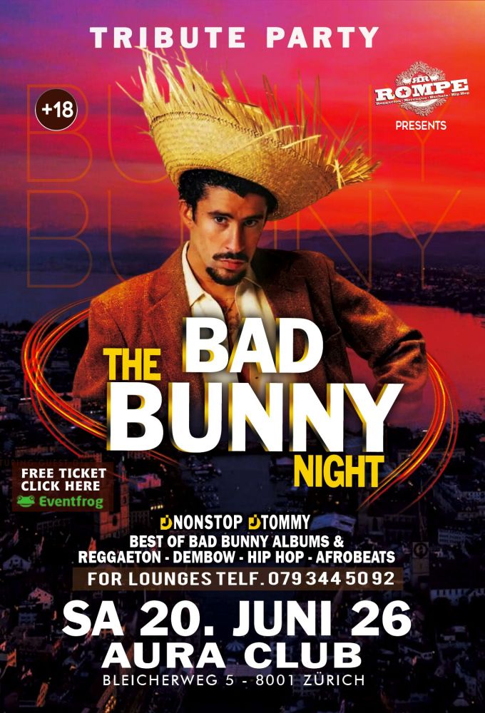 Die Bad Bunny Tribute Party By Rompe C