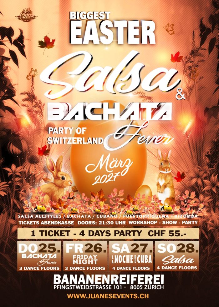 Salsa & Bachata Easter Party .28 März