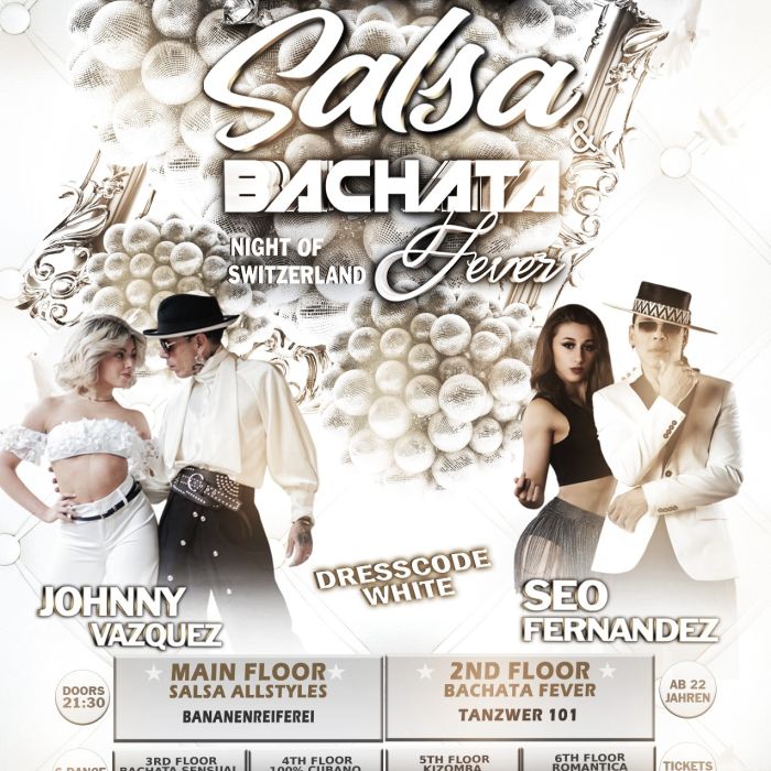 Biggest White Salsa & Bachata Fever Party 27