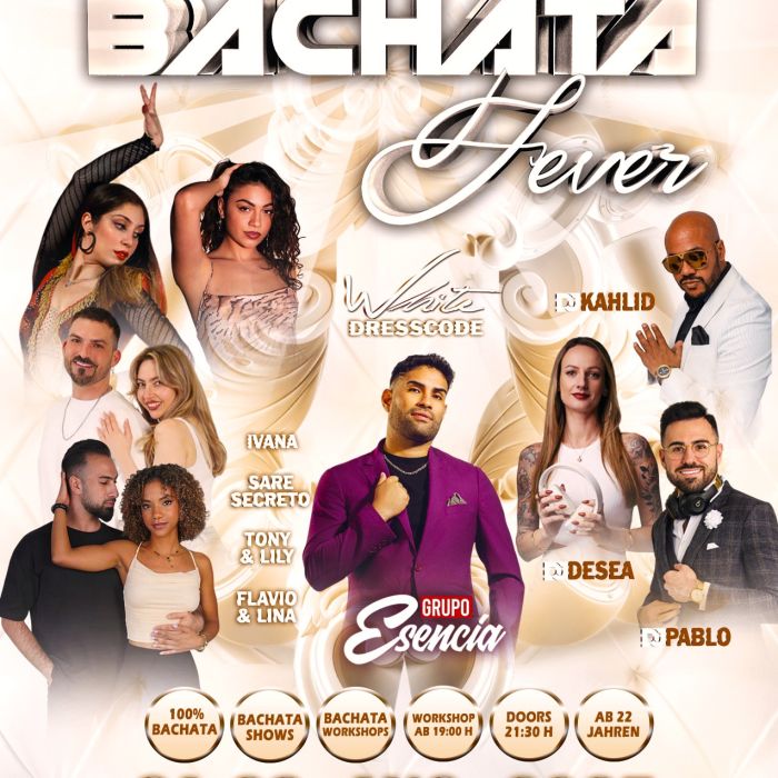 Bachata Fever White Sensation
