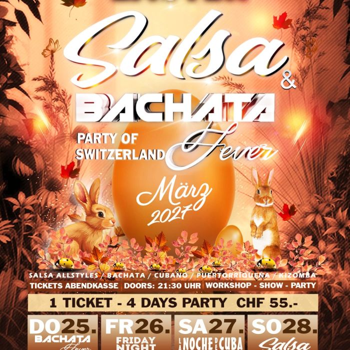 Salsa & Bachata Easter Party .28 März